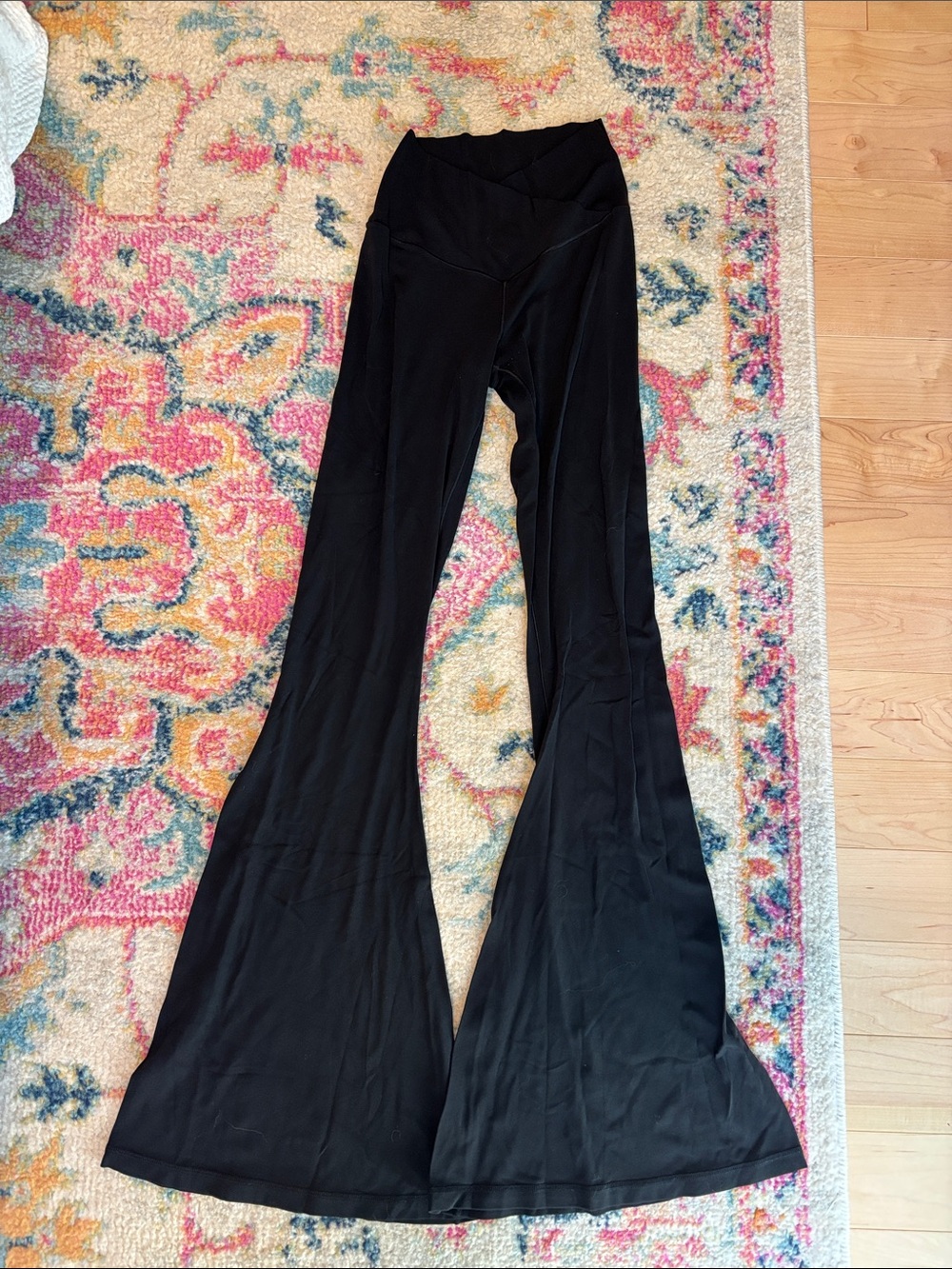 Aerie Black Flare Leggings
